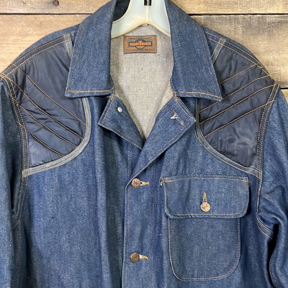 Vintage SafTBak Denim Hunting Jacket Deadstock - Picture 3 of 13